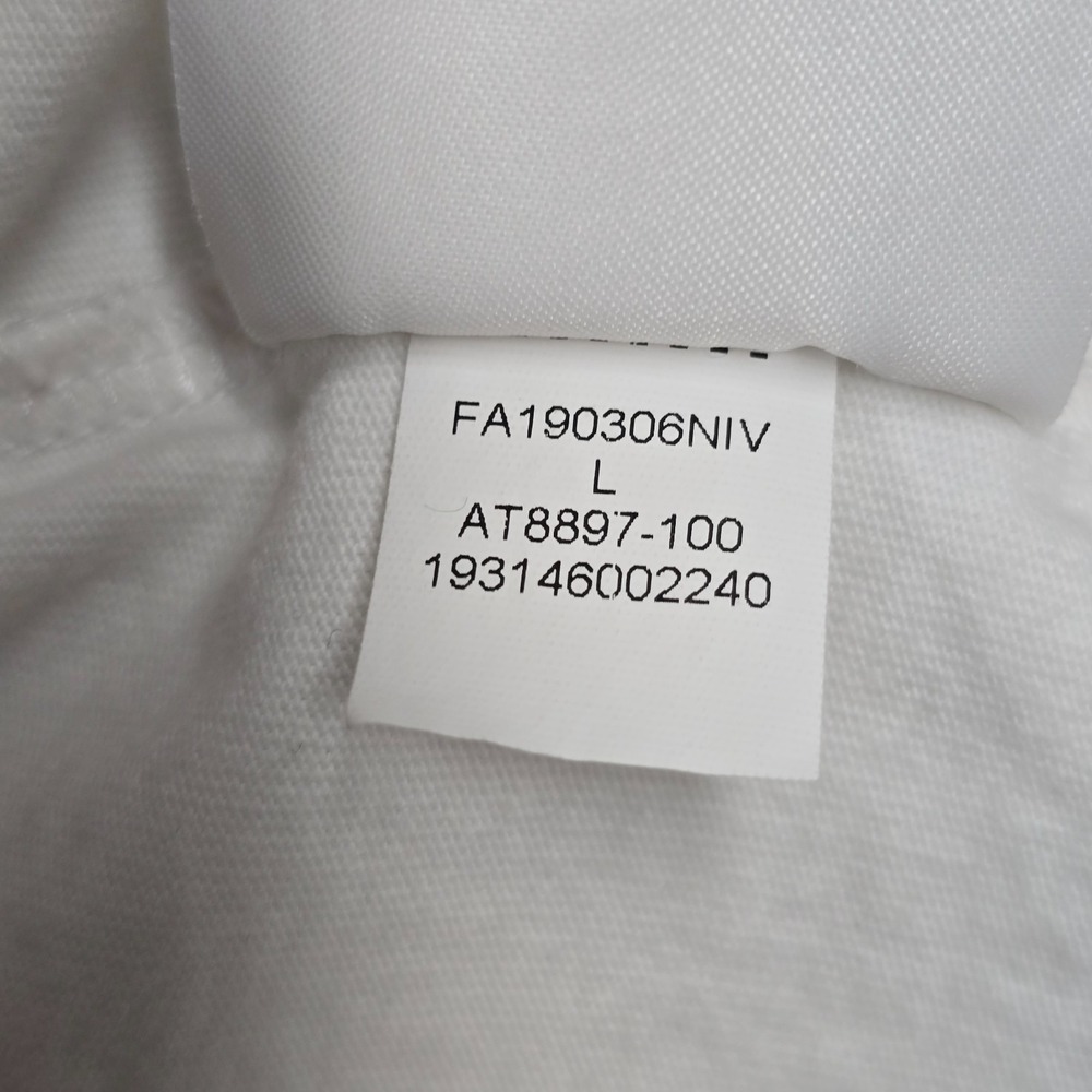 Nike Jordan Mens Jumpman Long Sleeve Shirt White Large‎ Basketball Streetwear - Picture 6 of 10